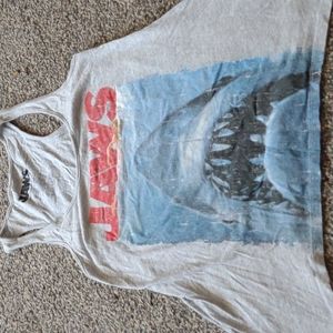 🦈JAWS Flowy Racerback Tank Top!🦈